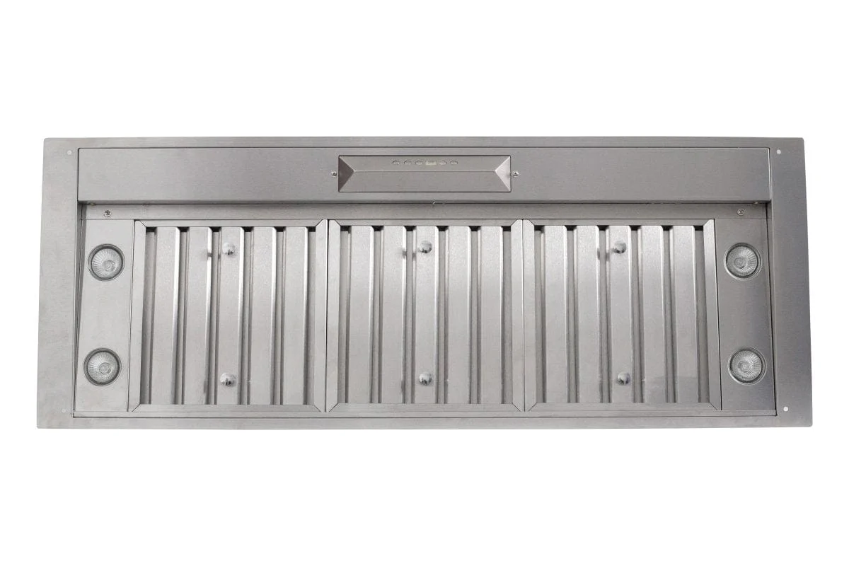 Range Hood Insert/Liner, 15, 18 or 21 inch Deep Options, Ducted, 600/1200 CFM, Stainless Steel | Proline PLJL Hurricane - Image 12