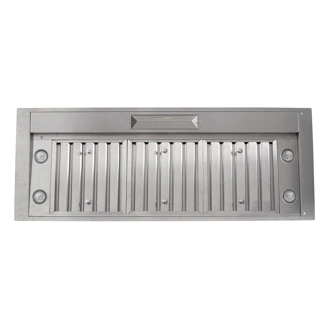 Range Hood Insert/Liner, 15, 18 or 21 inch Deep Options, Ducted, 600/1200 CFM, Stainless Steel | Proline PLJL Hurricane - Image 15