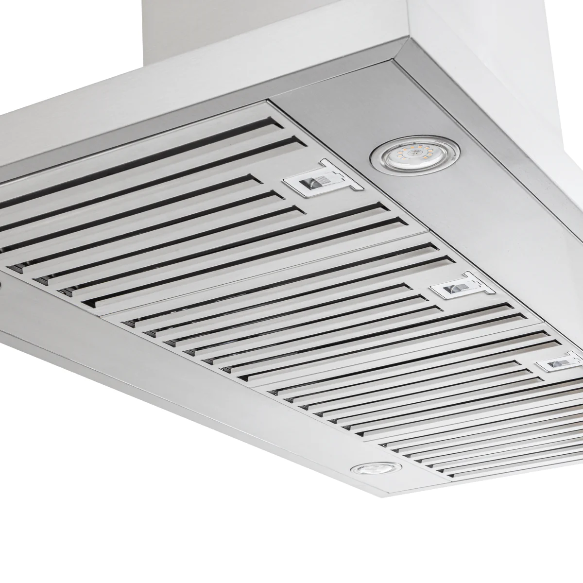 Proline PLFI 520 - Ducted Island Range Hood, 600/1100 CFM | Stainless Steel Finish - Image 11