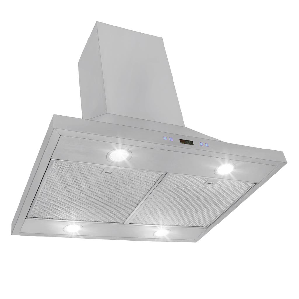 Proline PLFI 520 - Ducted Island Range Hood, 600/1100 CFM | Stainless Steel Finish - Image 12