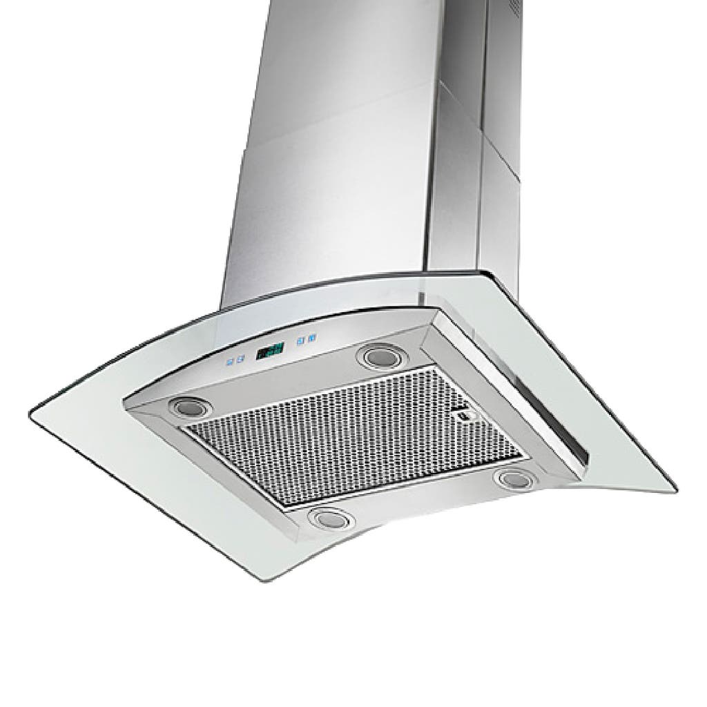 Proline PLFI 544 - Ducted Island Range Hood, 600 CFM | Stainless Steel Finish - Image 12