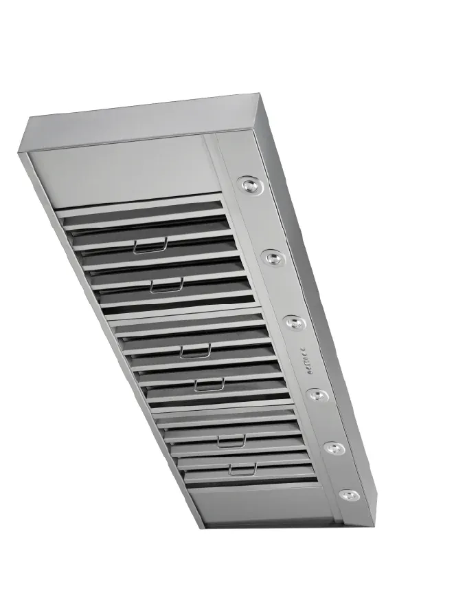 Proline Vortex Insert Range Hood, Customizable 600–1200 CFM Blower Options, Easy Install, Sealed LED Lighting - Image 4