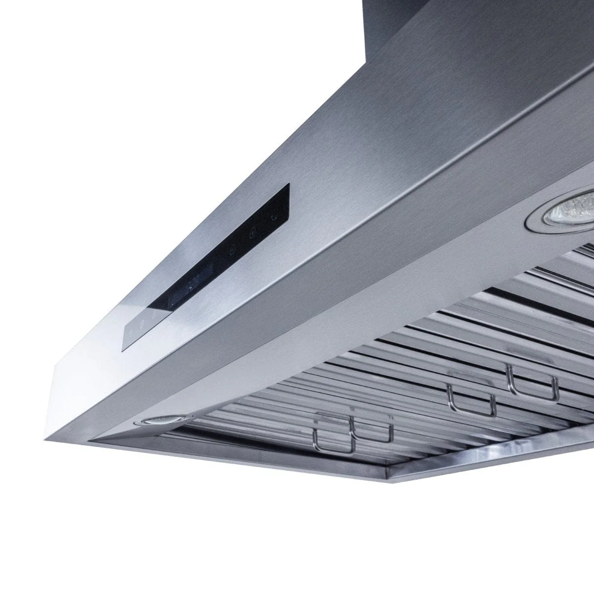 Proline King Air with Stainless Steel, White and Matte Black Finish - Dream Home Series - 550/1200 CFM, Wall-Mounted Range Hood - Image 5