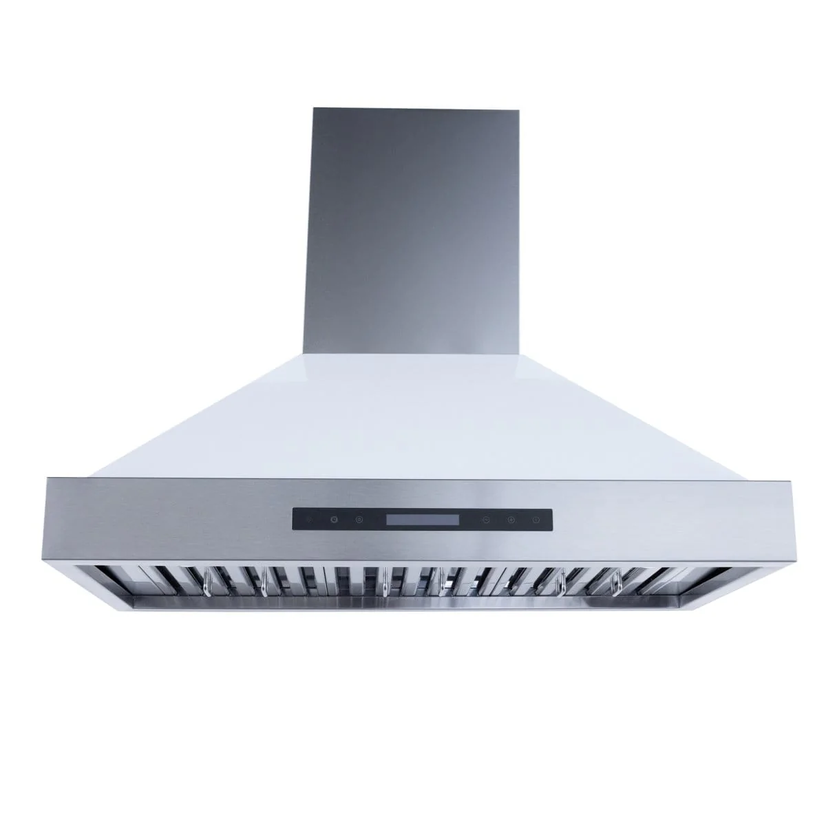 Proline King Air with Stainless Steel, White and Matte Black Finish - Dream Home Series - 550/1200 CFM, Wall-Mounted Range Hood - Image 6