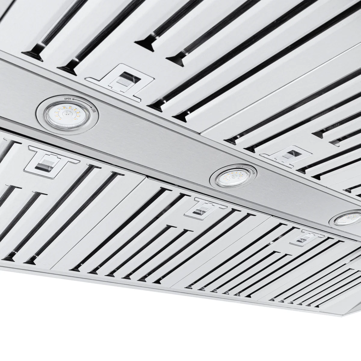 Proline PROSI - Ducted Island Range Hood, 900/1800 CFM | Stainless Steel Finish - Image 5