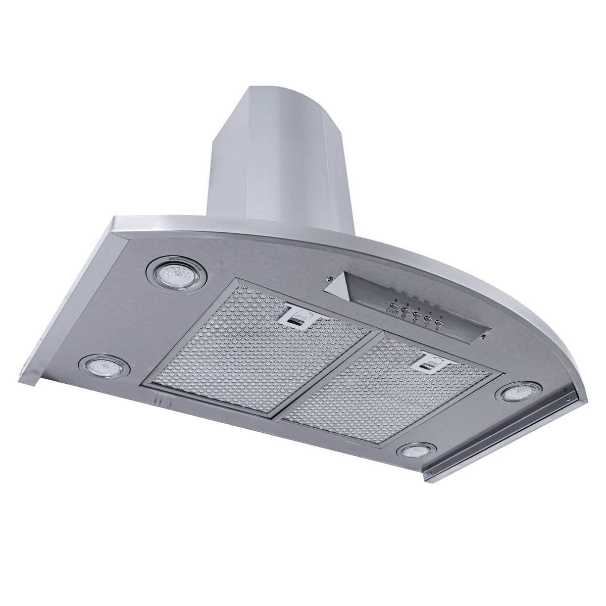 Proline Vector - Ducted Wall-Mounted Range Hood, 600 CFM | Stainless Steel Finish - Image 4